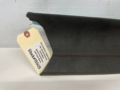 2018 Chevy Camaro 1LE SS RH Dash Trim Insert Black Suede w/ Red Stitching OEM - Day's Parts Yard