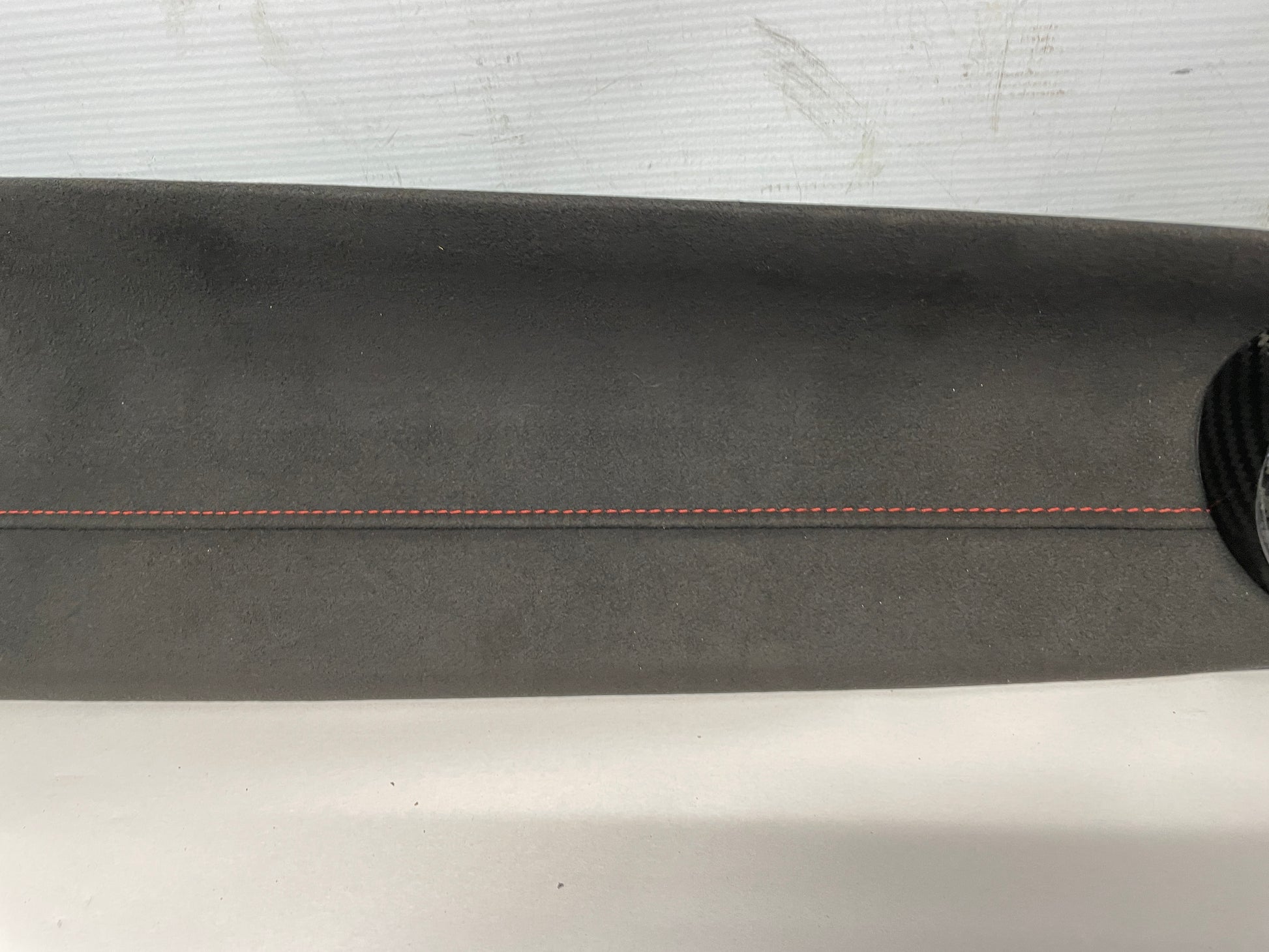 2018 Chevy Camaro 1LE SS RH Dash Trim Insert Black Suede w/ Red Stitching OEM - Day's Parts Yard