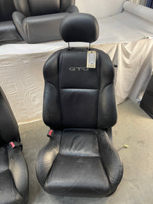 2005 Pontiac GTO Seats Front and Rears Black Leather OEM - Day's Parts Yard