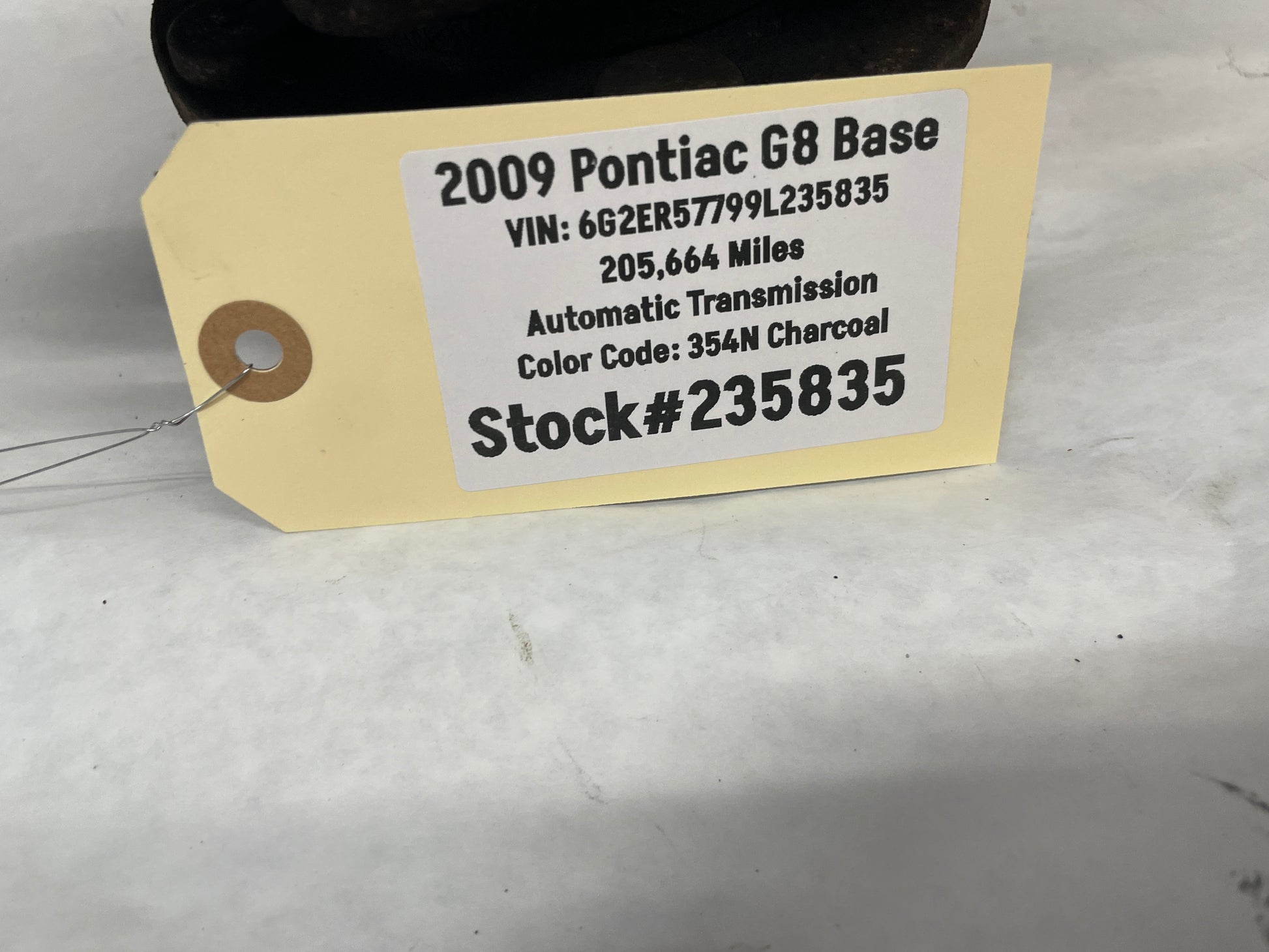 2009 Pontiac G8 Base LH Driver Front Suspension Spindle Knuckle Hub Assembly OEM - Day's Parts Yard