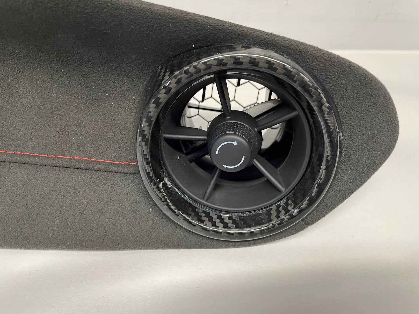 2018 Chevy Camaro 1LE SS RH Dash Trim Insert Black Suede w/ Red Stitching OEM - Day's Parts Yard