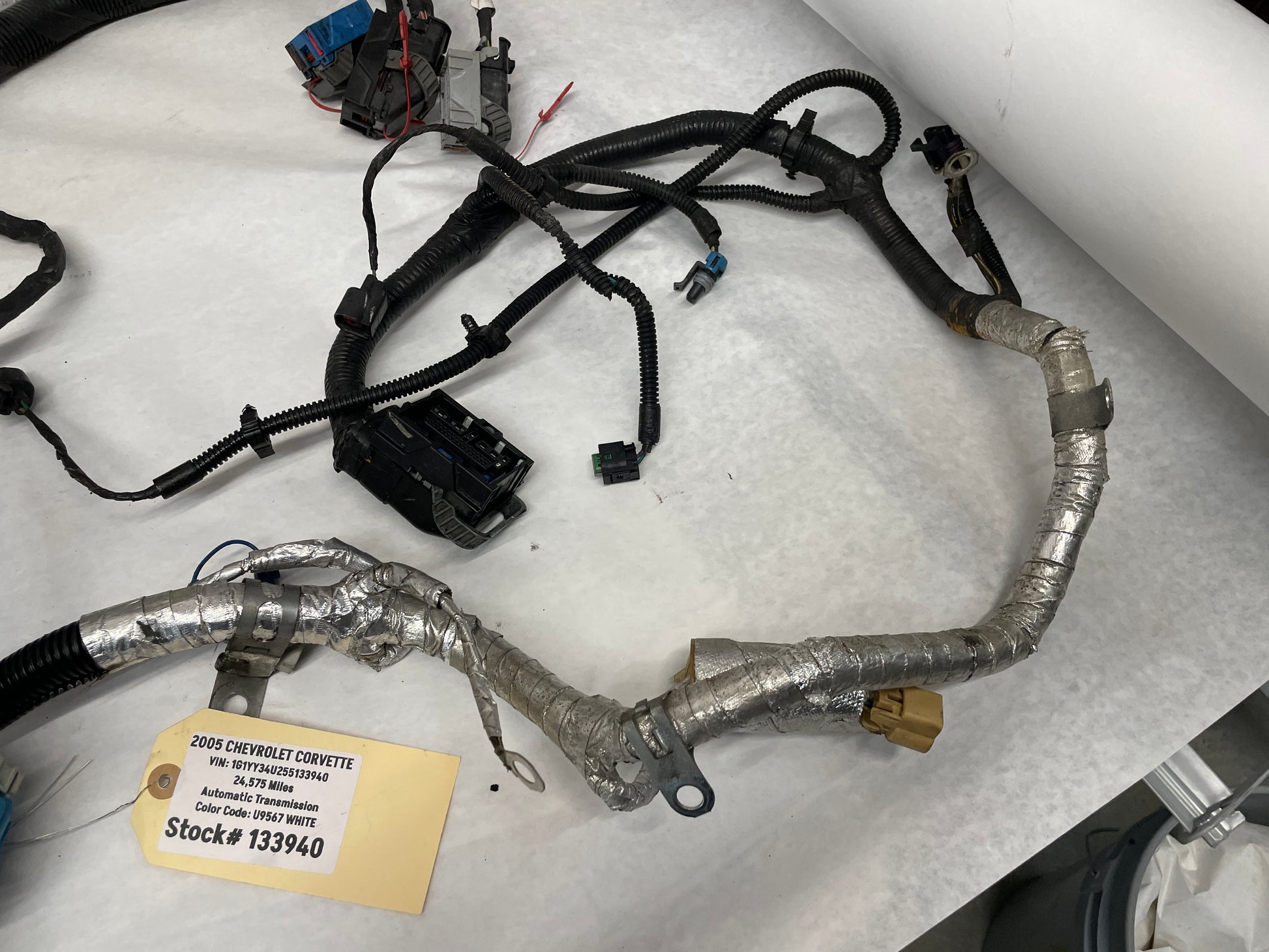 2005 Chevy C6 Corvette Engine Motor Automatic Transmission Wire Wiring Harness OEM - Day's Parts Yard