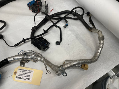 2005 Chevy C6 Corvette Engine Motor Automatic Transmission Wire Wiring Harness OEM - Day's Parts Yard