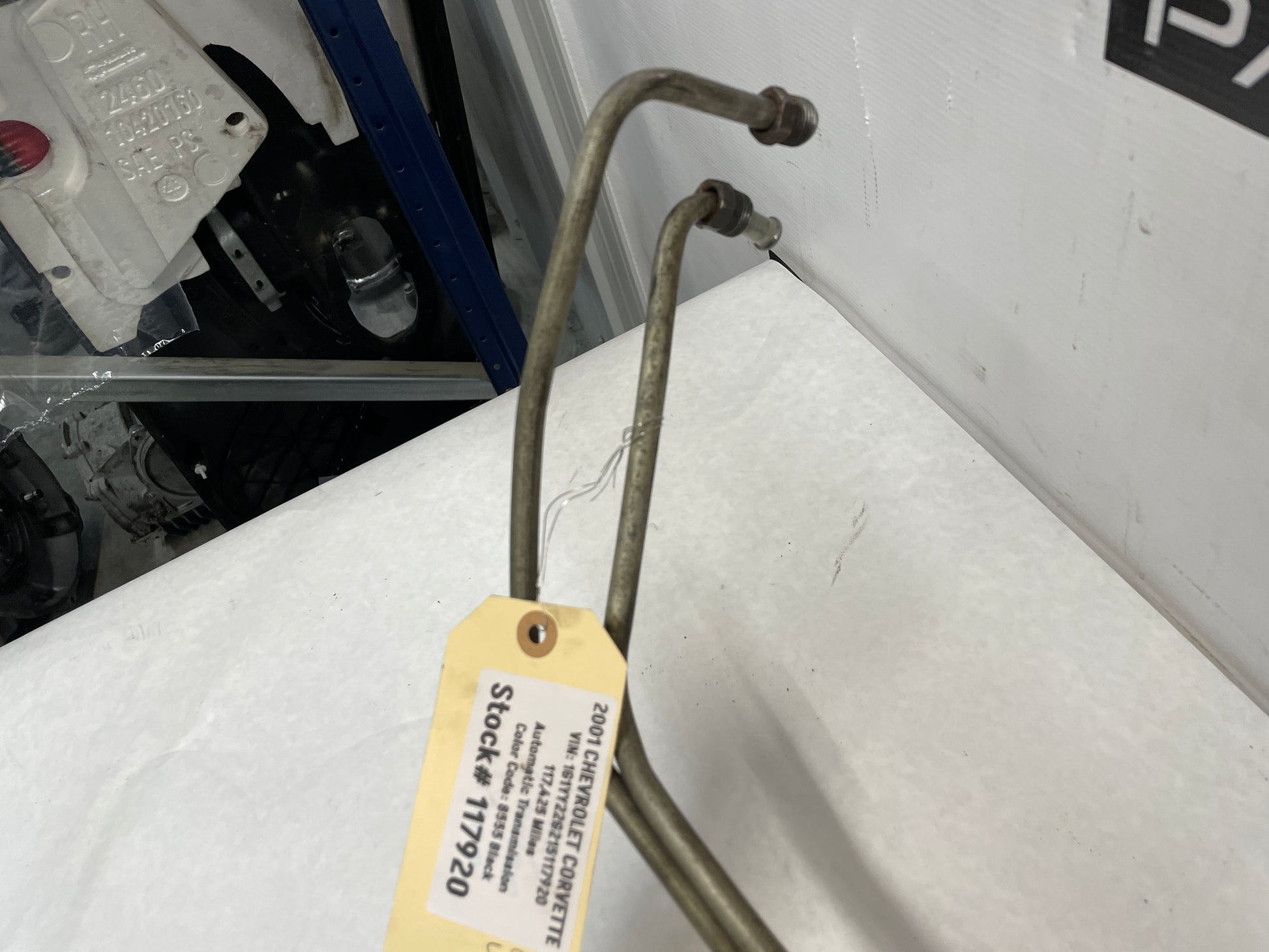 2001 Chevy C5 Corvette Transmission Oil Cooling Lines OEM - Day's Parts Yard