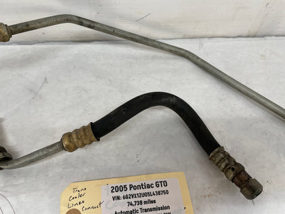 2005 Pontiac GTO Automatic Transmission Coolant Cooler Lines Hoses Tubes OEM