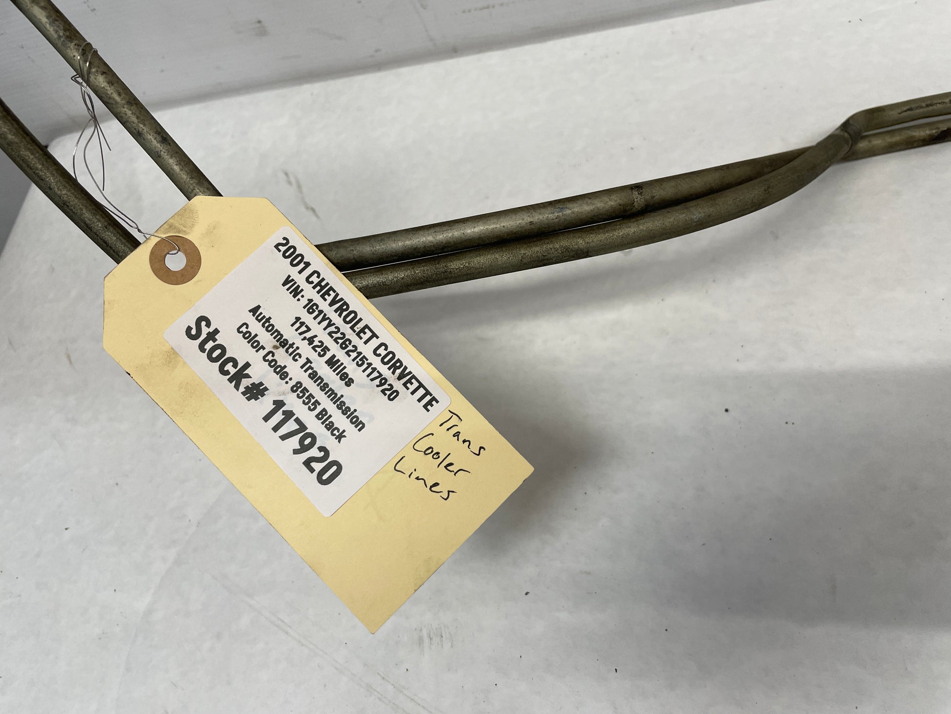 2001 Chevy C5 Corvette Transmission Oil Cooling Lines OEM - Day's Parts Yard