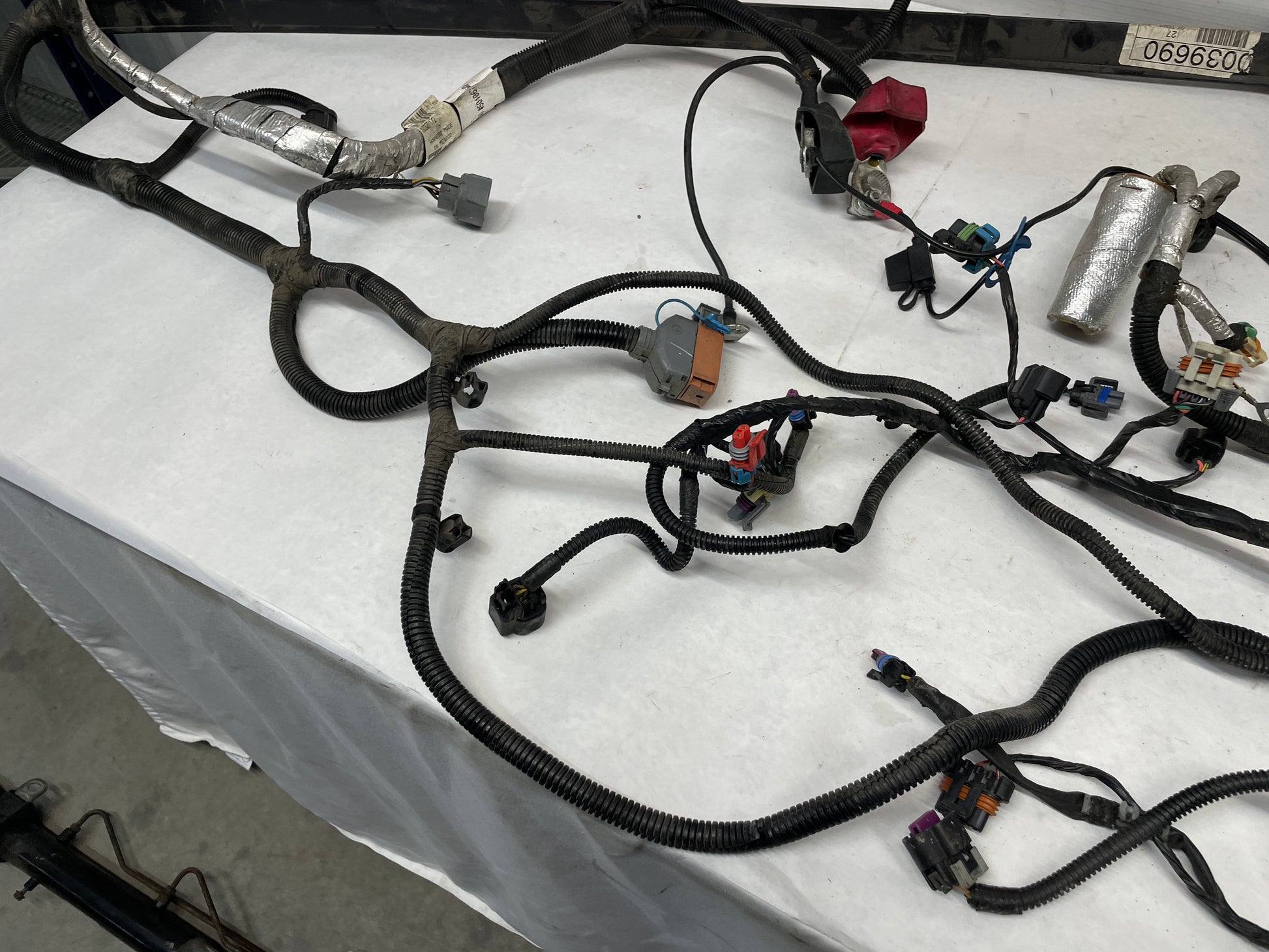 2005 Chevy C6 Corvette Engine Motor Automatic Transmission Wire Wiring Harness OEM - Day's Parts Yard