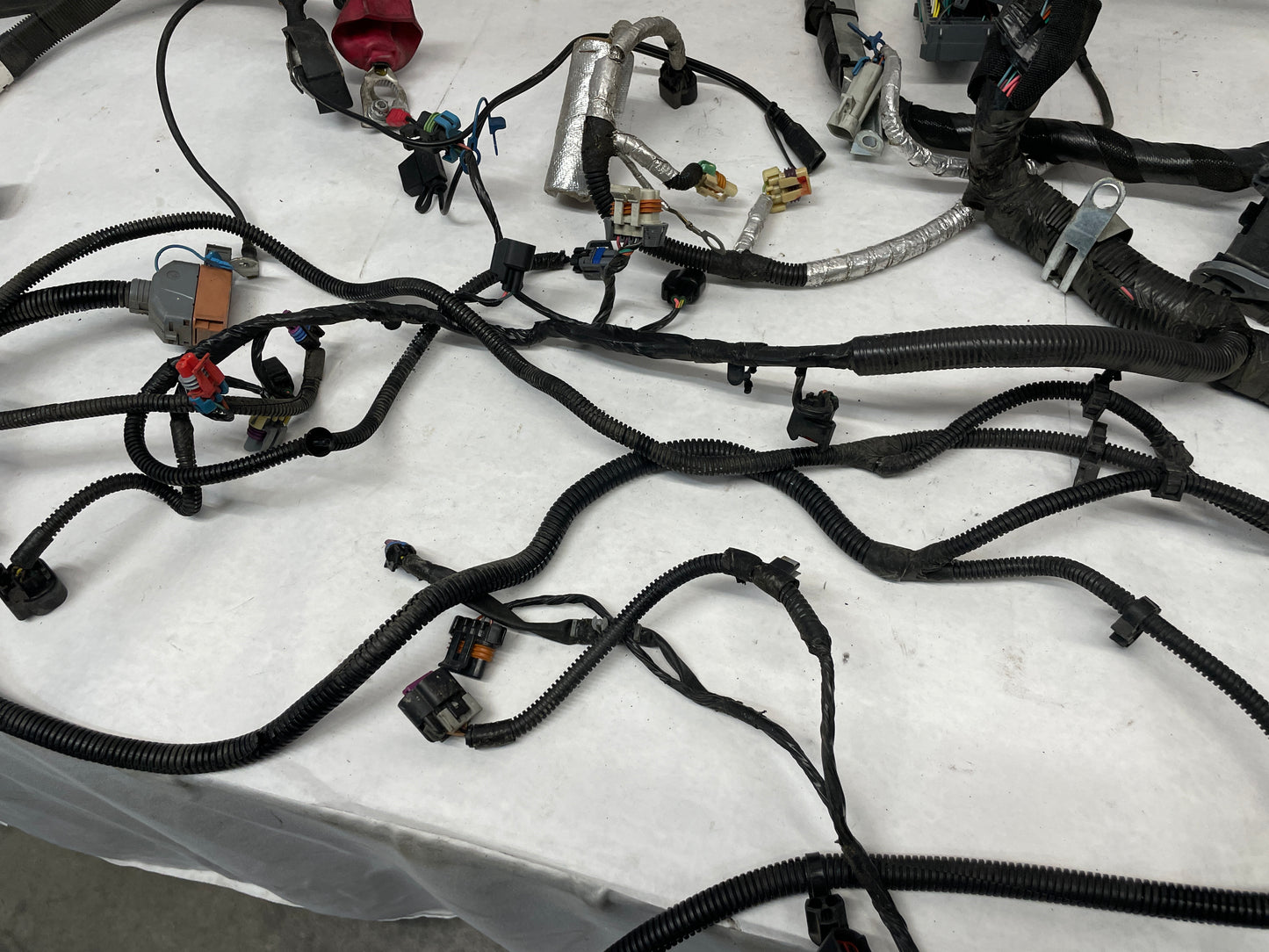 2005 Chevy C6 Corvette Engine Motor Automatic Transmission Wire Wiring Harness OEM - Day's Parts Yard