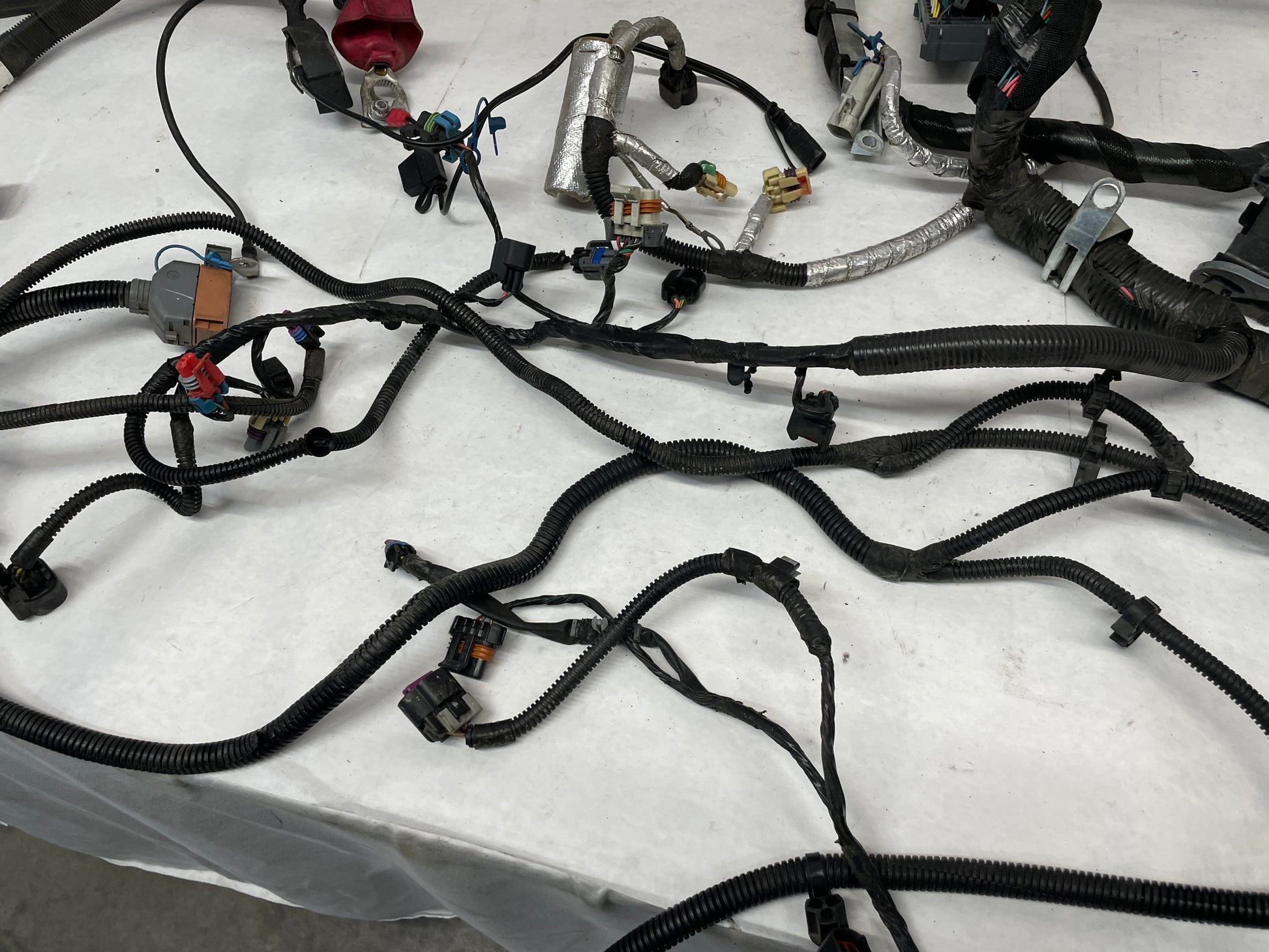 2005 Chevy C6 Corvette Engine Motor Automatic Transmission Wire Wiring Harness OEM - Day's Parts Yard