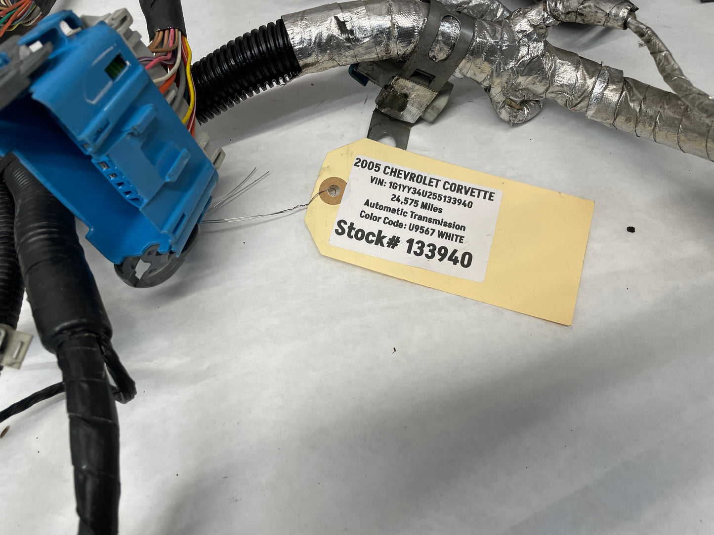 2005 Chevy C6 Corvette Engine Motor Automatic Transmission Wire Wiring Harness OEM - Day's Parts Yard