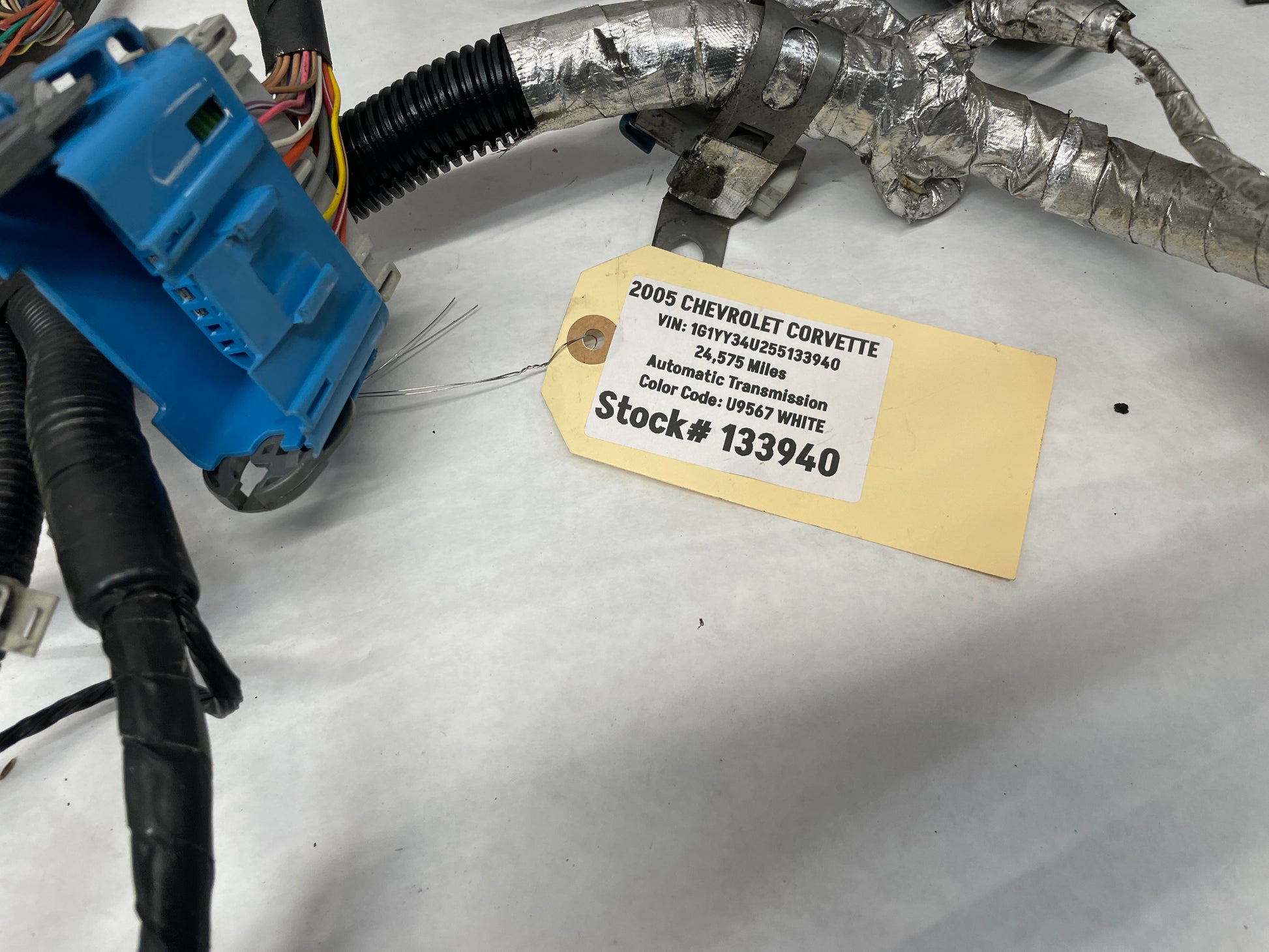 2005 Chevy C6 Corvette Engine Motor Automatic Transmission Wire Wiring Harness OEM - Day's Parts Yard