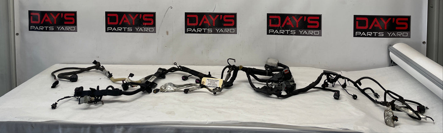 2009 Pontiac G8 Base Front Chassis Engine Bay Fire Wall Wire Wiring Harness OEM - Day's Parts Yard