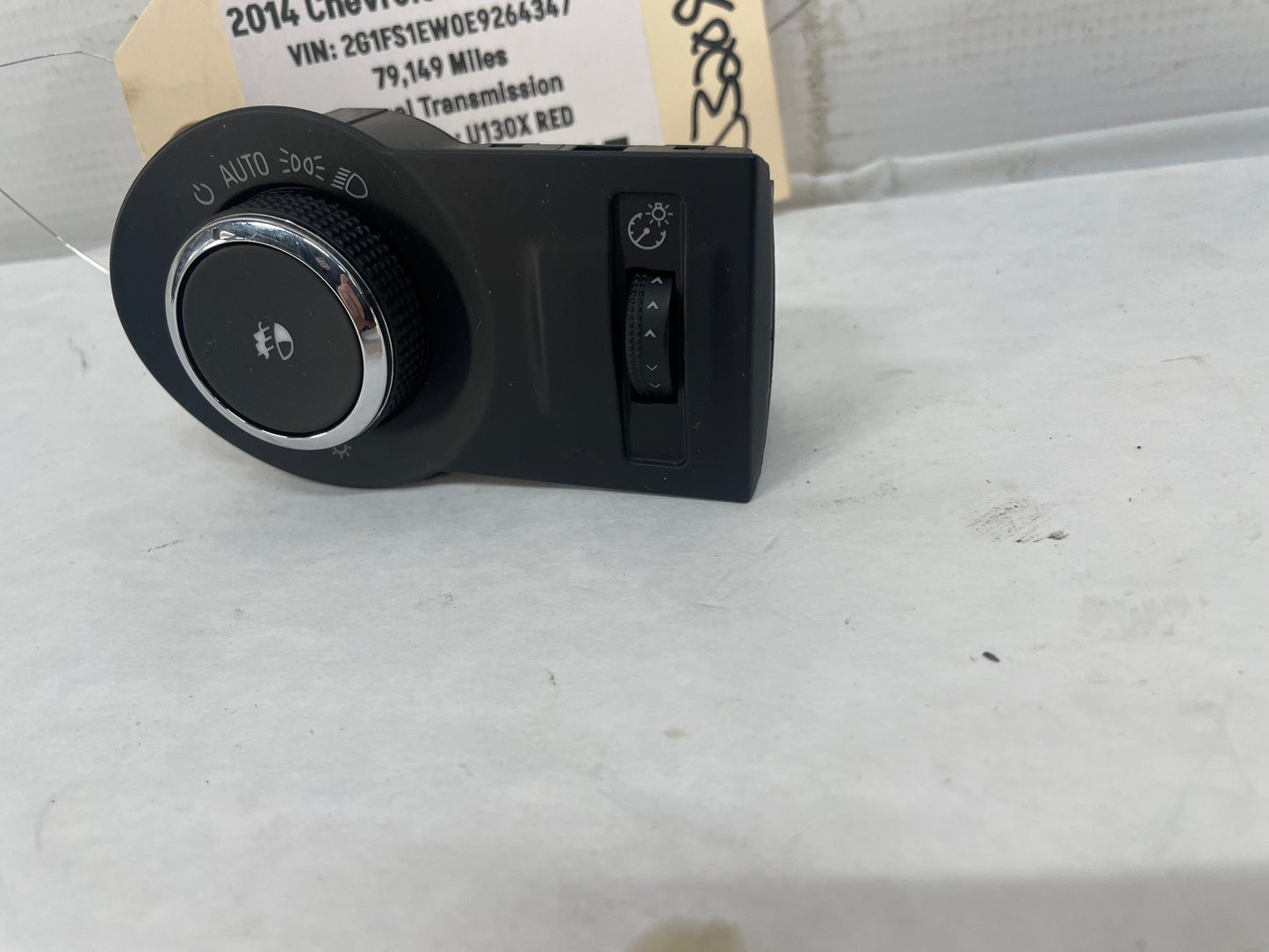 2014 Chevy Camaro SS Headlight Headlamp Switch w/ Fog Lights Lamp OEM - Day's Parts Yard