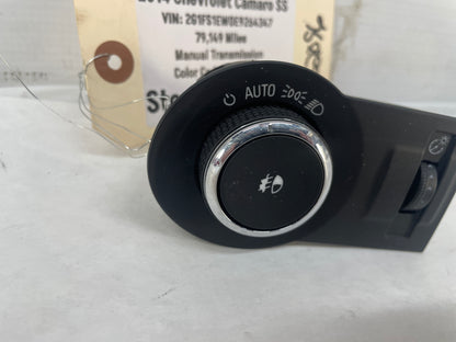 2014 Chevy Camaro SS Headlight Headlamp Switch w/ Fog Lights Lamp OEM - Day's Parts Yard