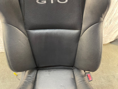 2005 Pontiac GTO Seats Front and Rears Black Leather OEM - Day's Parts Yard