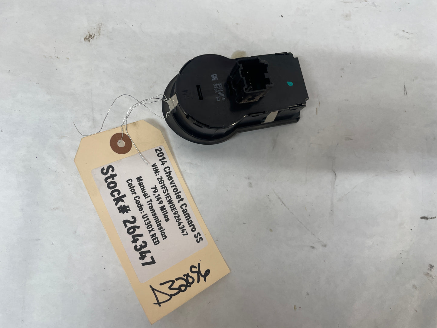 2014 Chevy Camaro SS Headlight Headlamp Switch w/ Fog Lights Lamp OEM - Day's Parts Yard