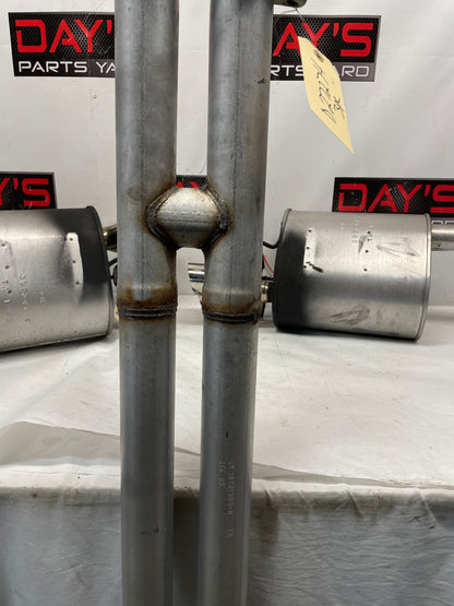 2005 Chevy C6 Corvette Factory OEM Cat Back Exhaust Mid Intermediate Pipe Mufflers - Day's Parts Yard