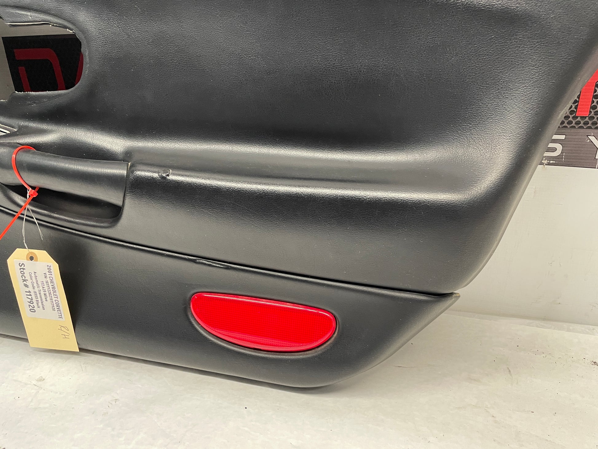 2001 Chevy C5 Corvette RH Passenger Front Interior Door Panel Trim OEM - Day's Parts Yard