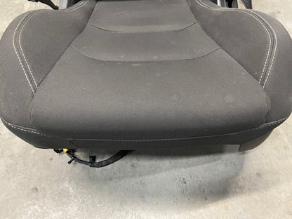 2020 Chevy Camaro SS LZ Seats Fronts and Rears Black and Gray Cloth OEM - Day's Parts Yard