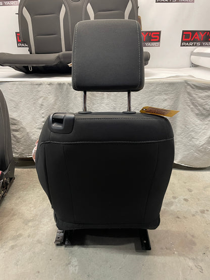 2020 Chevy Camaro SS LZ Seats Fronts and Rears Black and Gray Cloth OEM - Day's Parts Yard