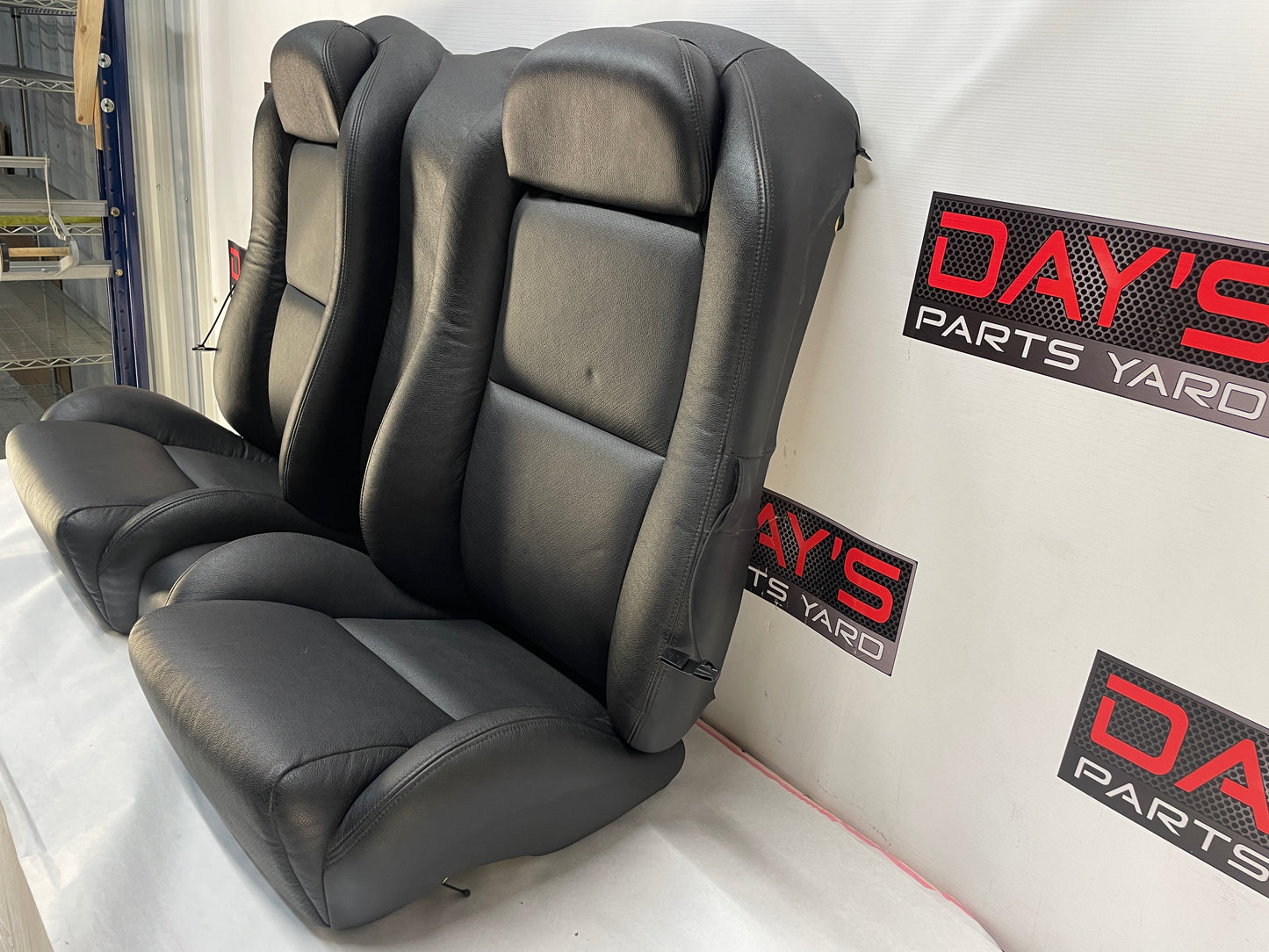 2005 Pontiac GTO Seats Front and Rears Black Leather OEM - Day's Parts Yard