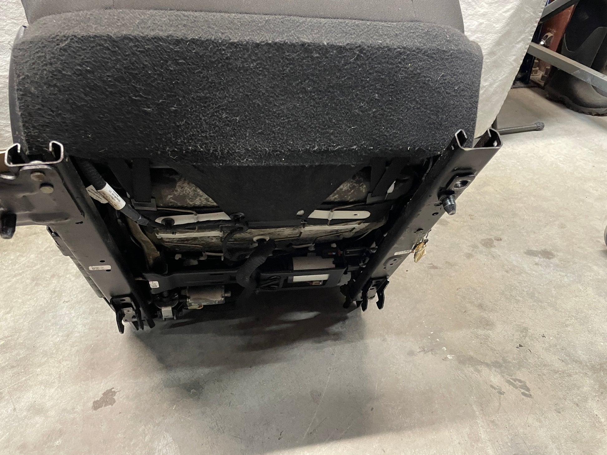 2020 Chevy Camaro SS LZ Seats Fronts and Rears Black and Gray Cloth OEM - Day's Parts Yard