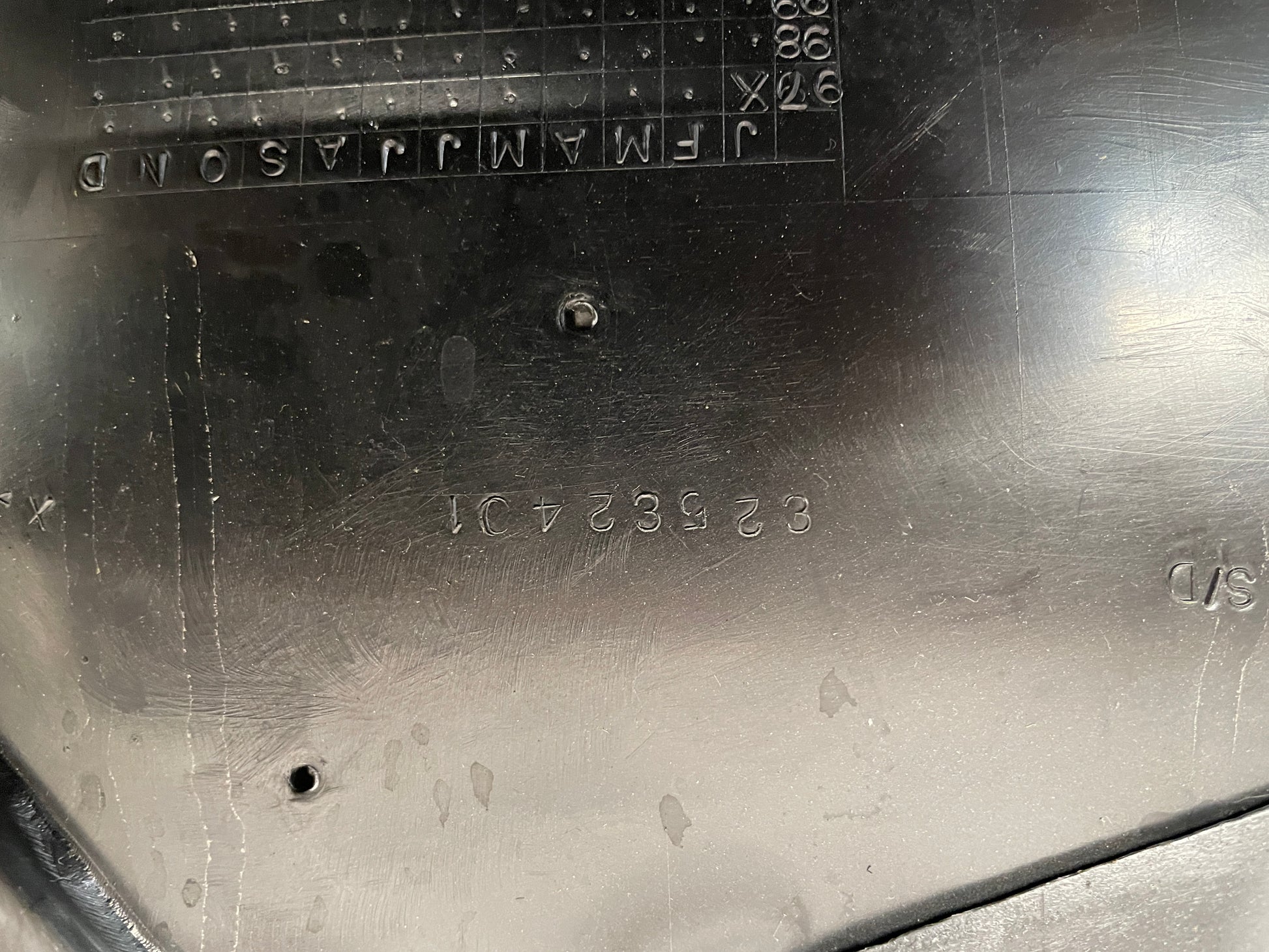 2001 Chevy C5 Corvette RH Passenger Front Interior Door Panel Trim OEM - Day's Parts Yard