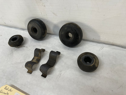 2005 Pontiac GTO Radiator Rubber Bushings Clips Isolators Set OEM