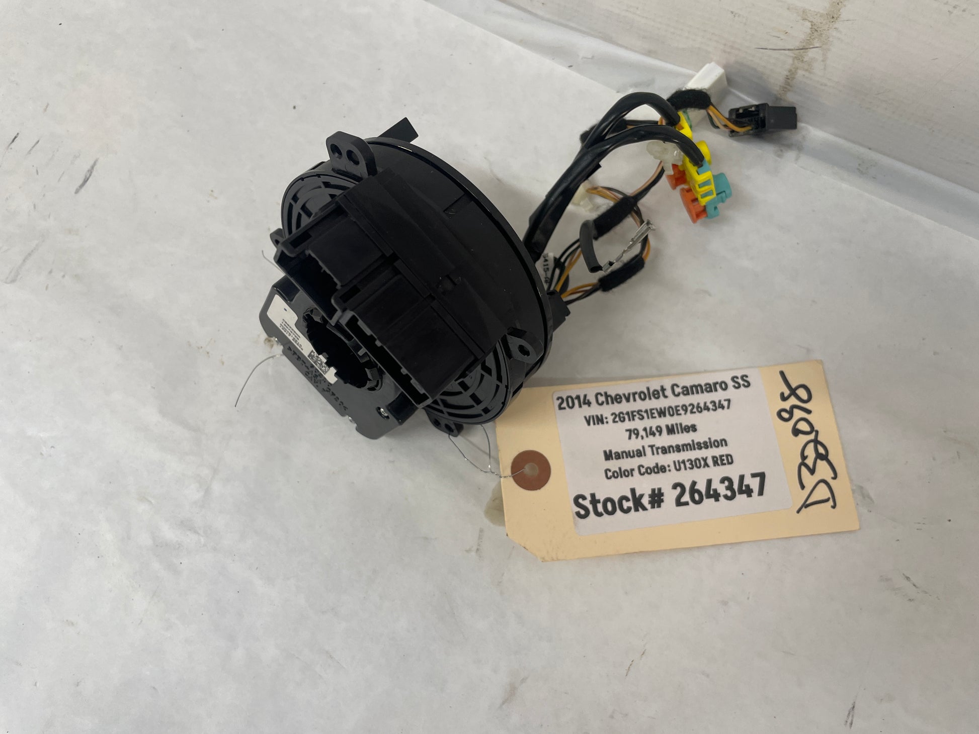 2014 Chevy Camaro SS Steering Wheel Clock Spring OEM - Day's Parts Yard