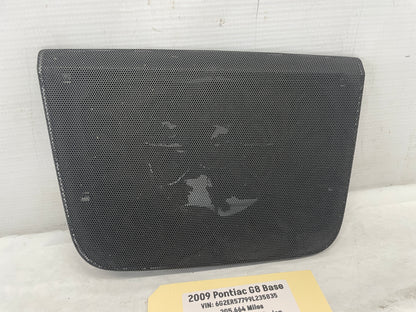 2009 Pontiac G8 Base Center Dash Radio Bezel Speaker Cover Grille OEM - Day's Parts Yard