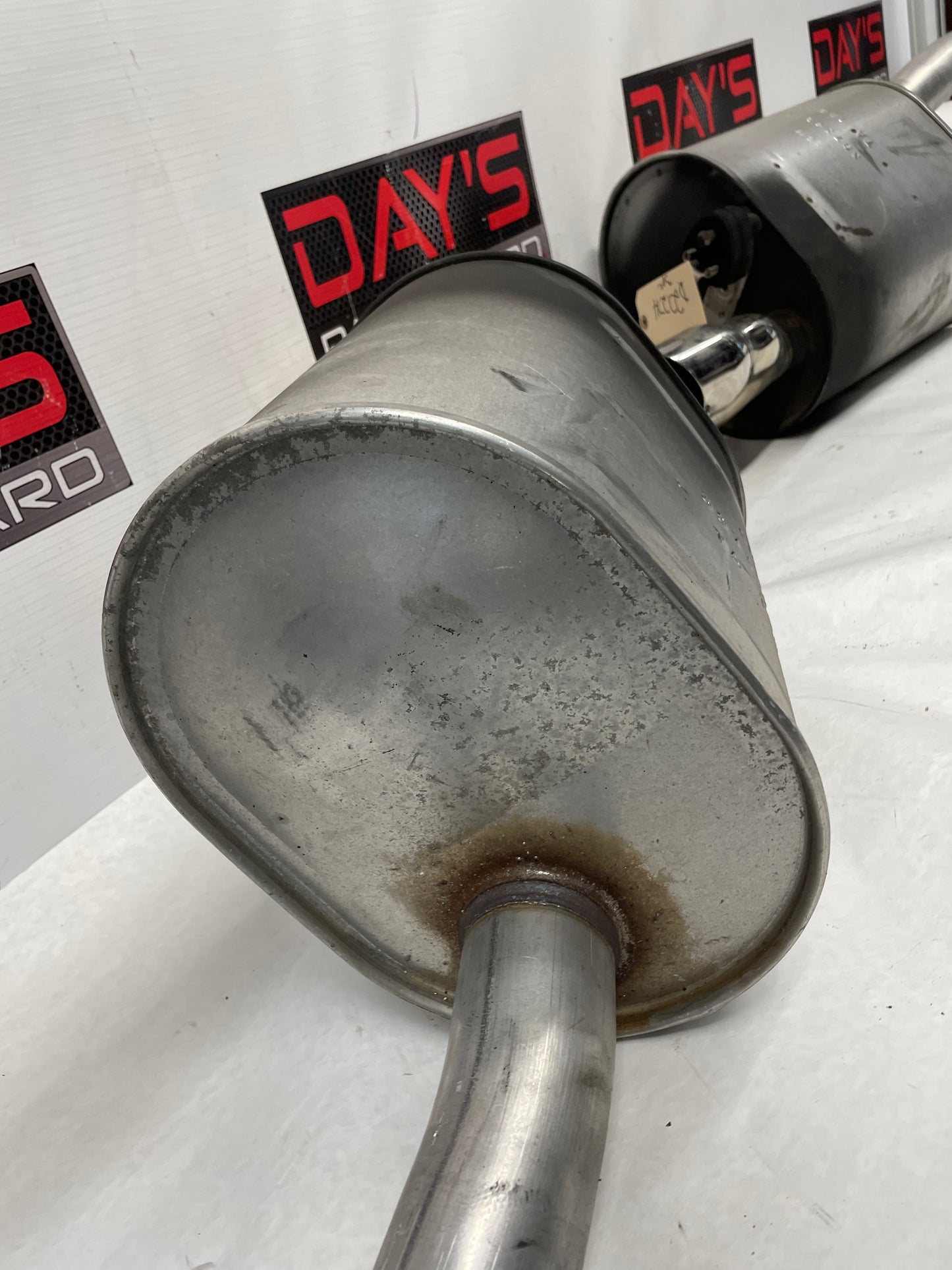 2005 Chevy C6 Corvette Factory OEM Cat Back Exhaust Mid Intermediate Pipe Mufflers - Day's Parts Yard