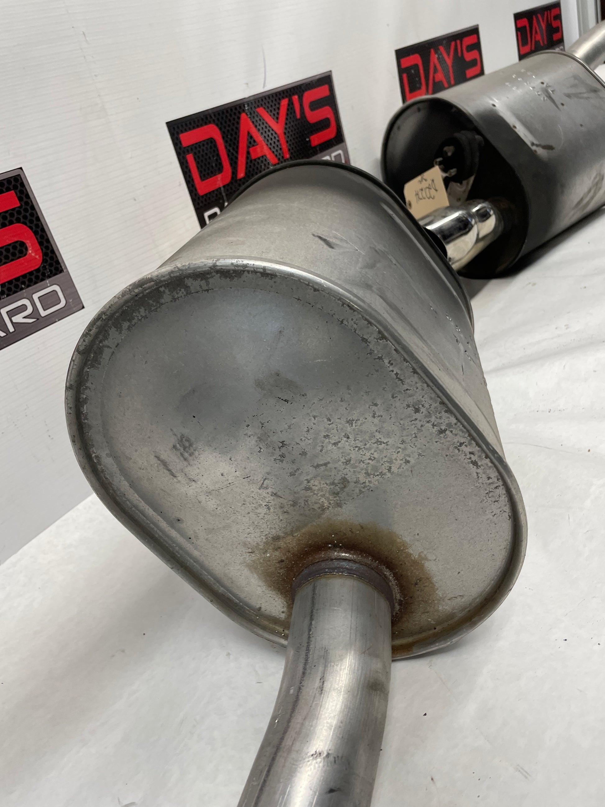 2005 Chevy C6 Corvette Factory OEM Cat Back Exhaust Mid Intermediate Pipe Mufflers - Day's Parts Yard