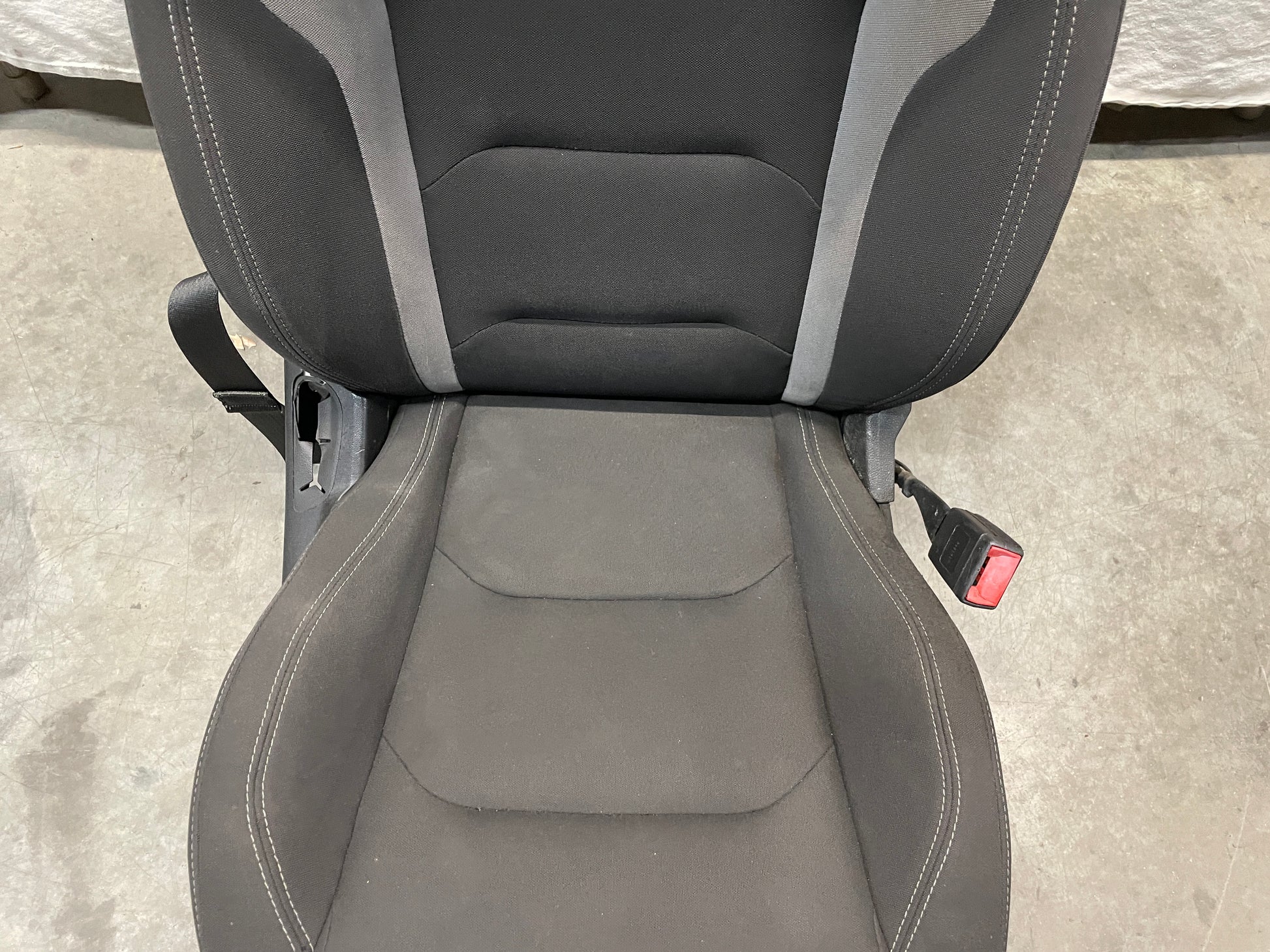 2020 Chevy Camaro SS LZ Seats Fronts and Rears Black and Gray Cloth OEM - Day's Parts Yard