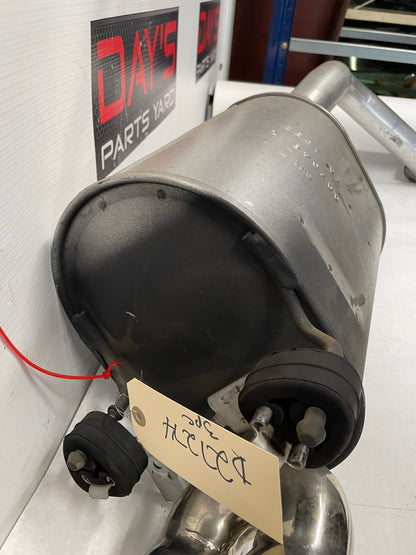 2005 Chevy C6 Corvette Factory OEM Cat Back Exhaust Mid Intermediate Pipe Mufflers - Day's Parts Yard