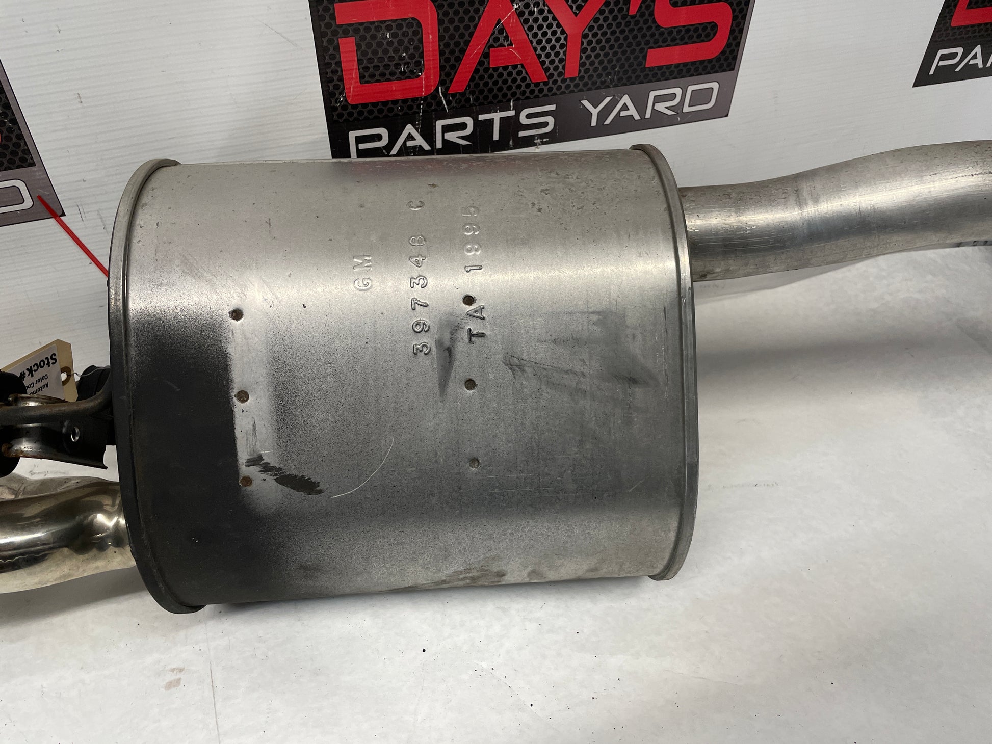 2005 Chevy C6 Corvette Factory OEM Cat Back Exhaust Mid Intermediate Pipe Mufflers - Day's Parts Yard