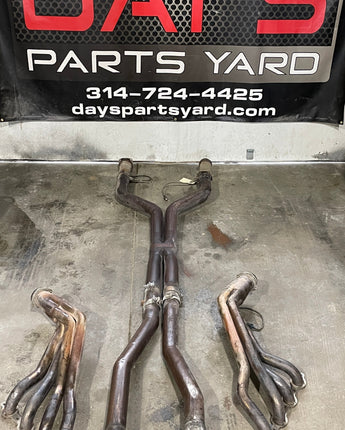 2010 Chevy Camaro SS Dynatech Long Tube Headers and Flowmaster X Pipe Exhaust