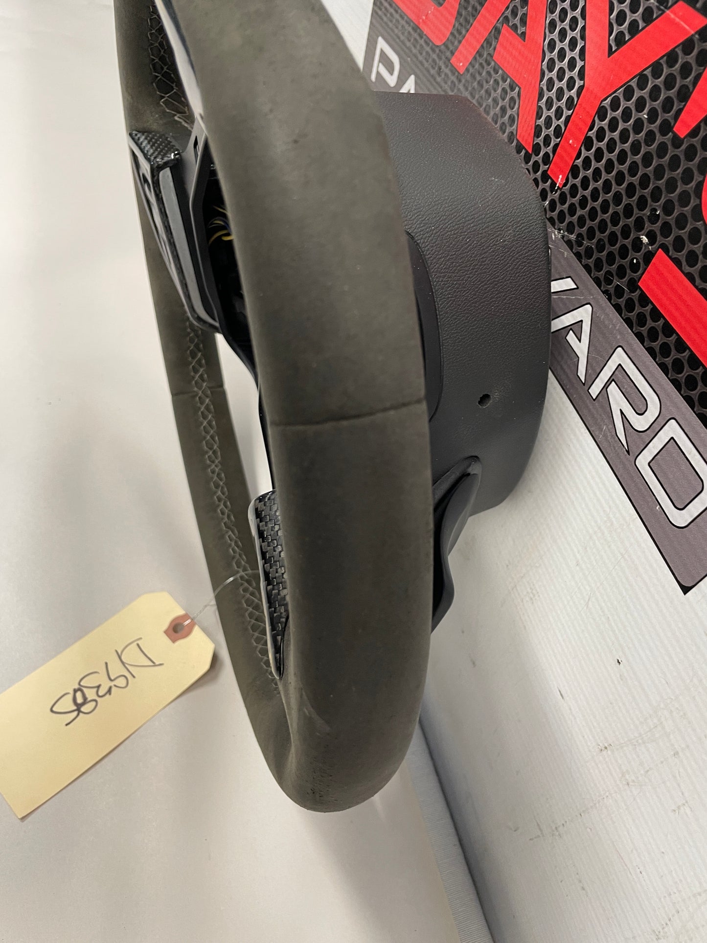 2018 Chevy Camaro 1LE SS Steering Wheel Suede Alcantara w/ Carbon Fiber Trim OEM - Day's Parts Yard