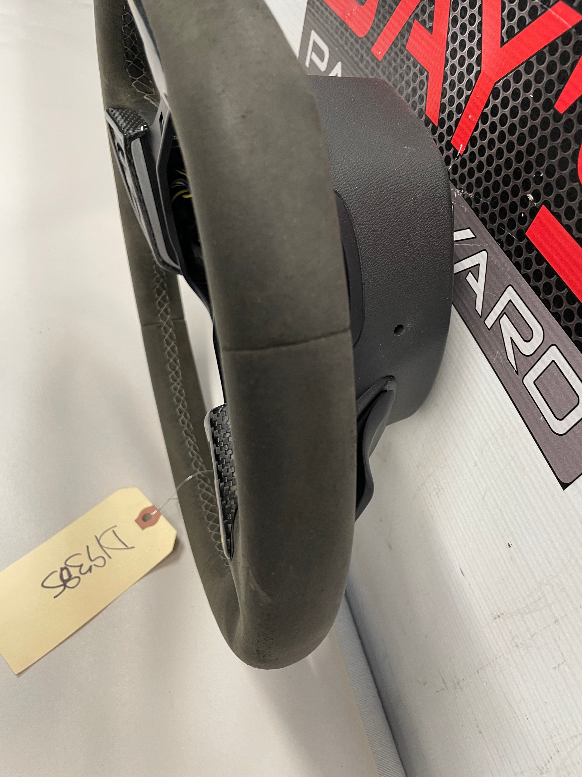 2018 Chevy Camaro 1LE SS Steering Wheel Suede Alcantara w/ Carbon Fiber Trim OEM - Day's Parts Yard