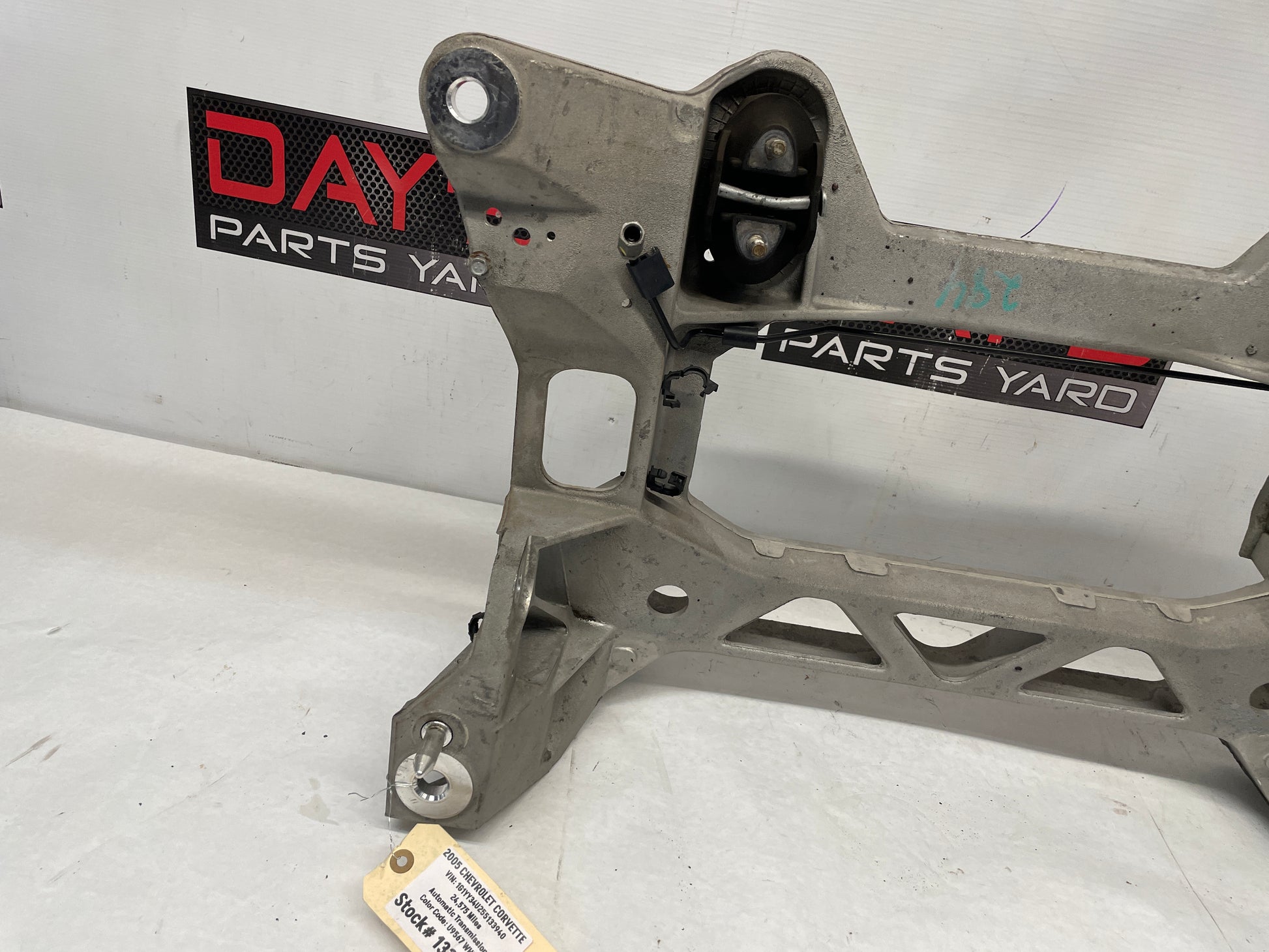 2005 Chevy C6 Corvette Rear Suspension Crossmember Cradle K Member Frame OEM - Day's Parts Yard
