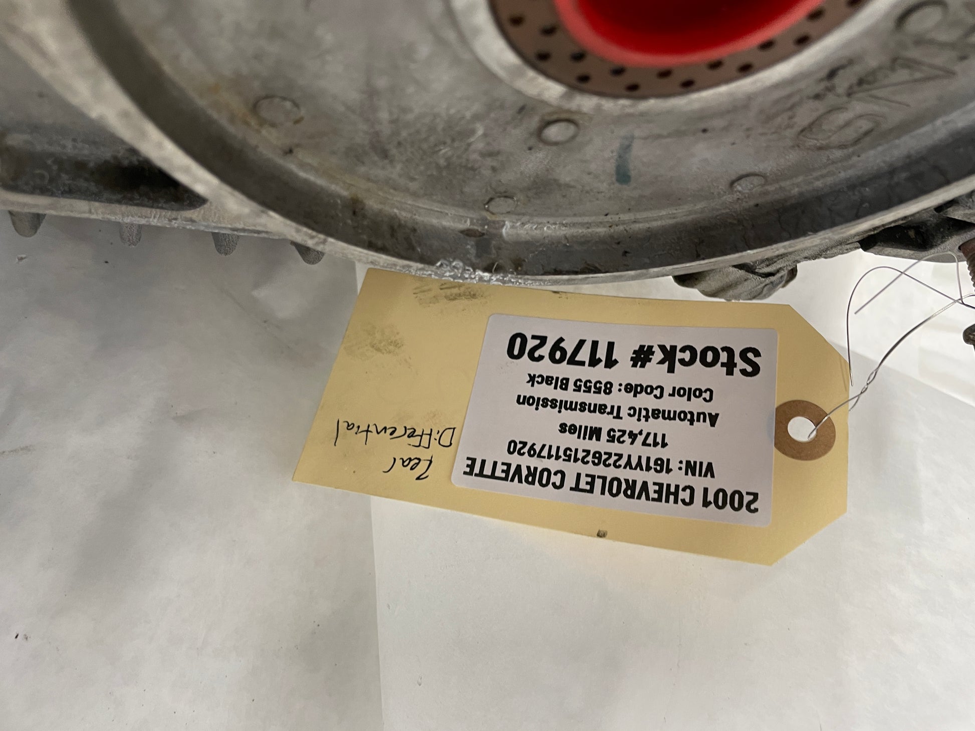 2001 Chevy C5 Corvette Rear End Differential Carrier - Day's Parts Yard