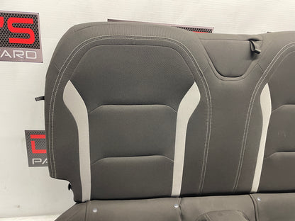 2020 Chevy Camaro SS LZ Seats Fronts and Rears Black and Gray Cloth OEM - Day's Parts Yard