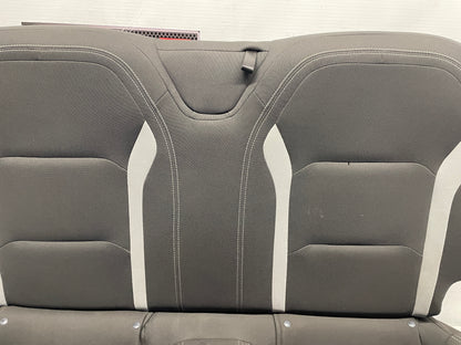 2020 Chevy Camaro SS LZ Seats Fronts and Rears Black and Gray Cloth OEM - Day's Parts Yard