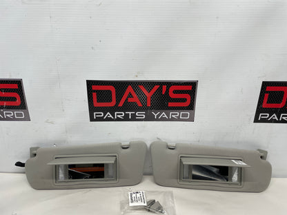 2015 Chevy SS Sedan RH & LH Sun Visor Sunvisor w/Clips OEM - Day's Parts Yard