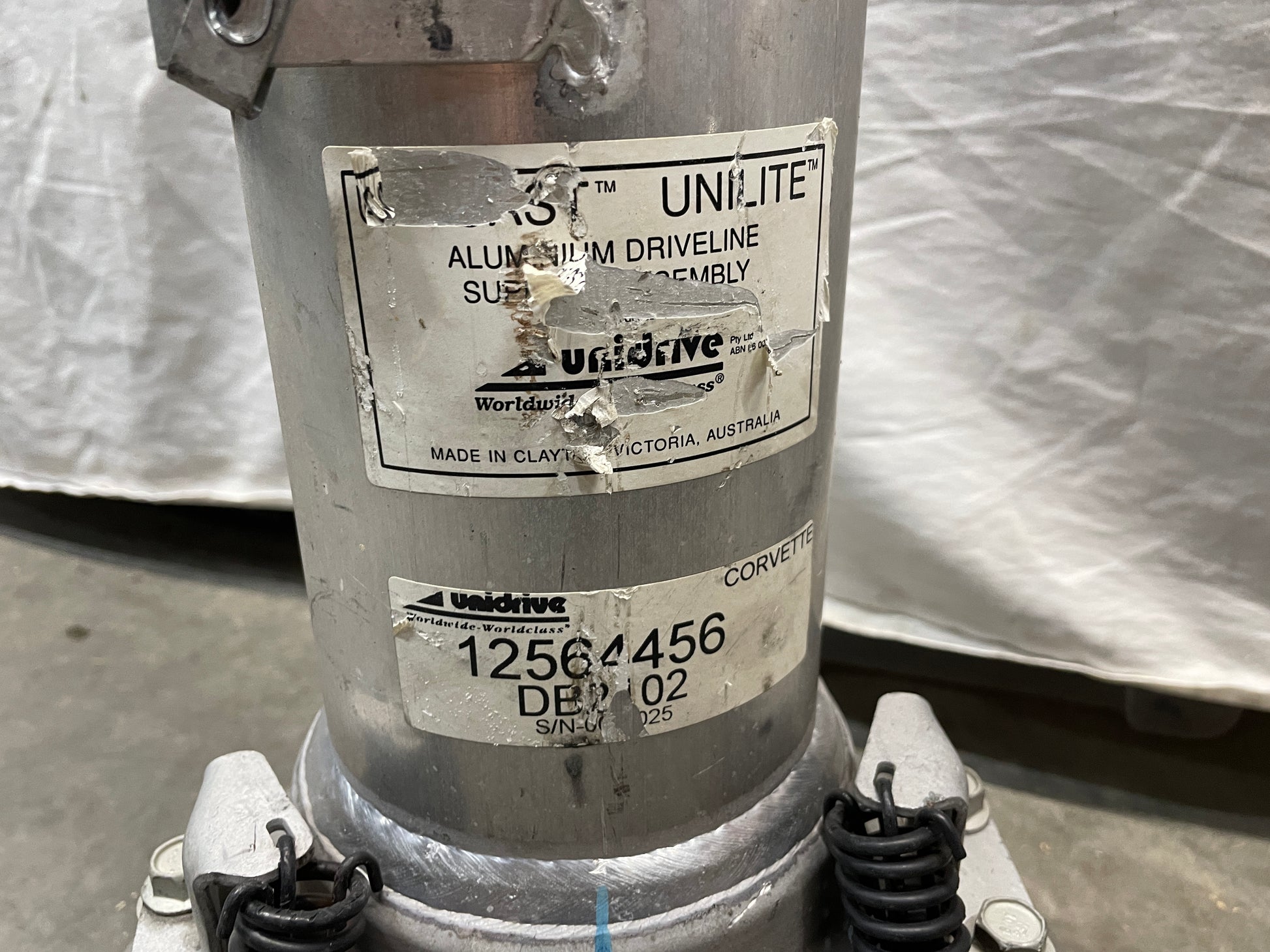 2001 Chevy C5 Corvette Automatic Transmission Torque Tube Driveshaft OEM - Day's Parts Yard