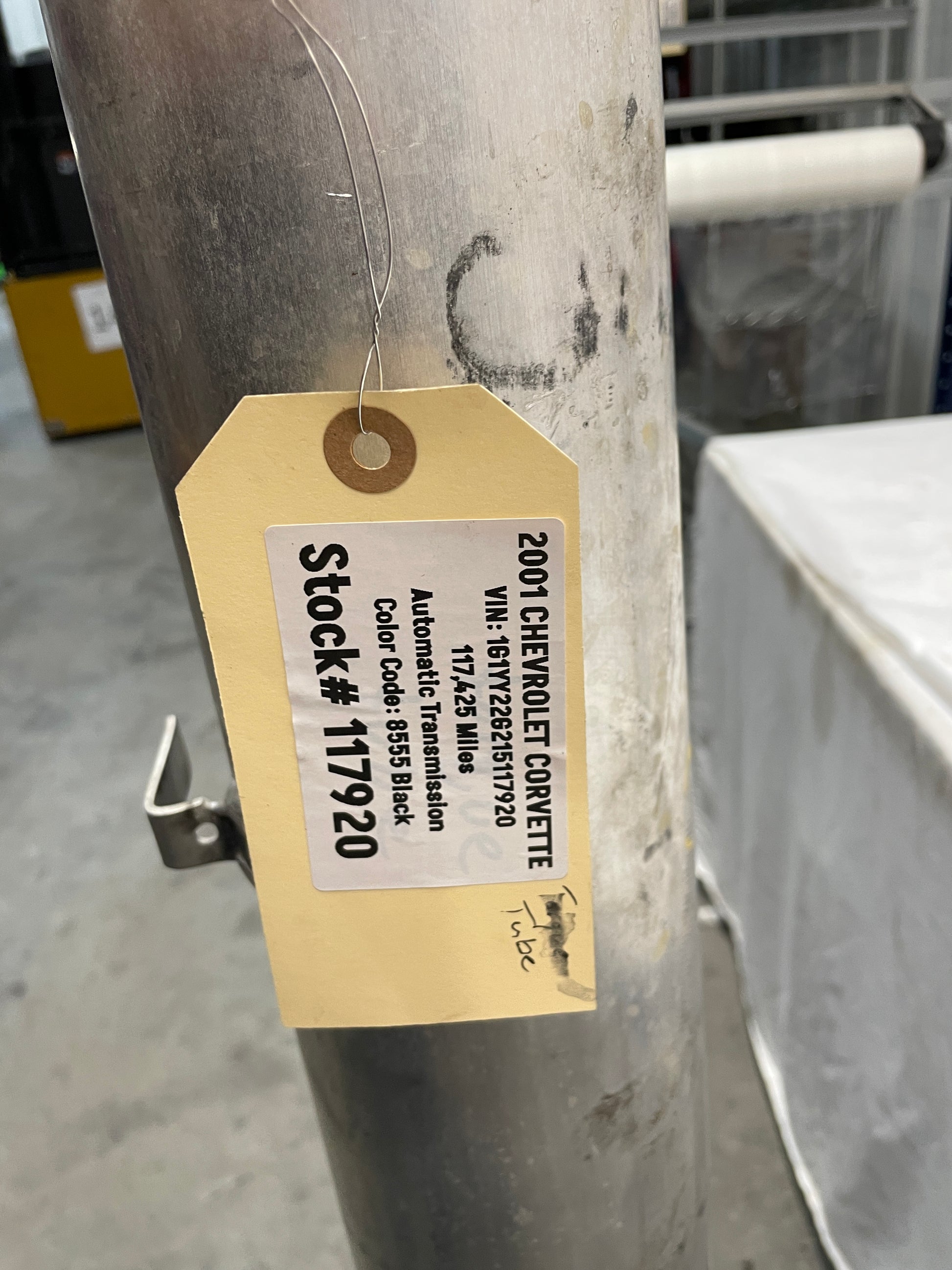 2001 Chevy C5 Corvette Automatic Transmission Torque Tube Driveshaft OEM - Day's Parts Yard