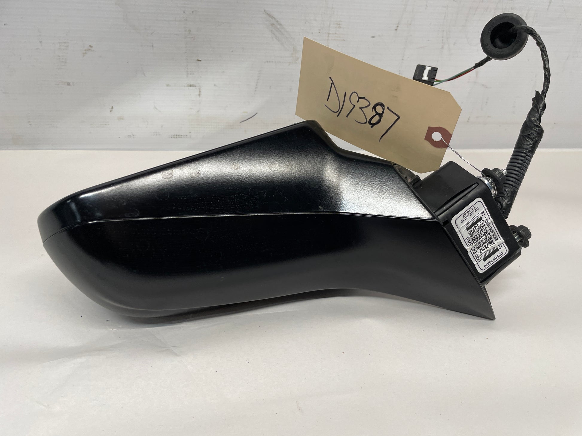 2018 Chevy Camaro 1LE SS LH Driver Exterior Side Mirror Black OEM - Day's Parts Yard