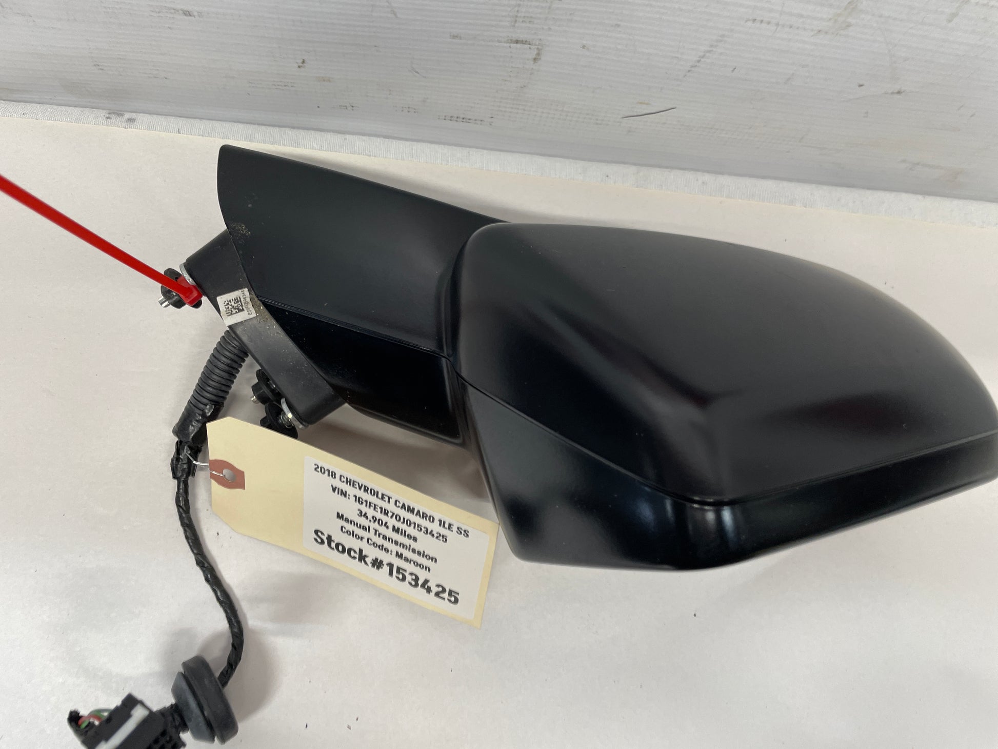 2018 Chevy Camaro 1LE SS RH Passenger Exterior Side Mirror OEM - Day's Parts Yard