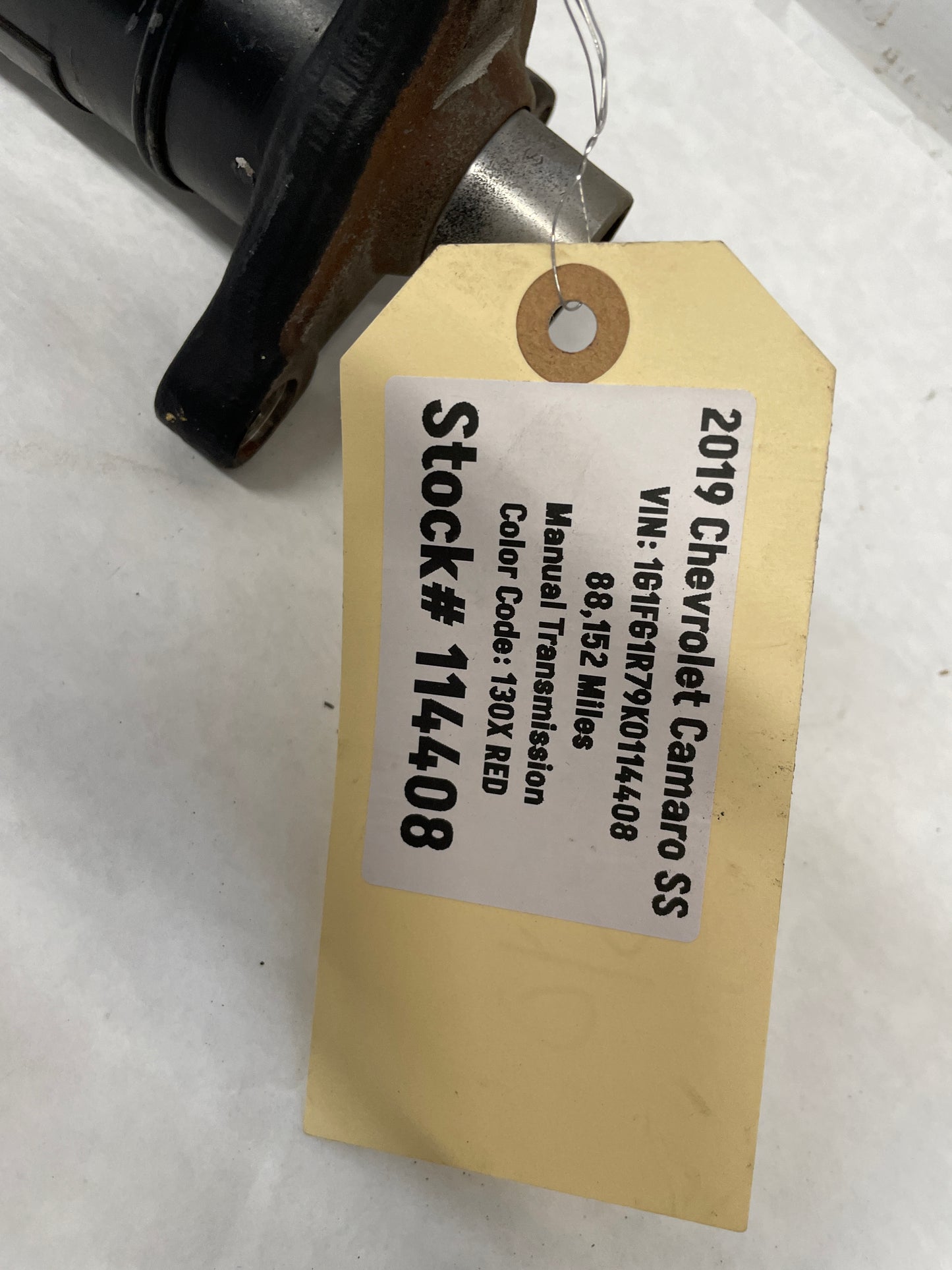 2019 Chevy Camaro SS  Driveshaft Drive Propeller Shaft Line OEM - Day's Parts Yard