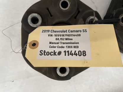 2019 Chevy Camaro SS Driveshaft Drive Shaft Couplers Isolators OEM - Day's Parts Yard