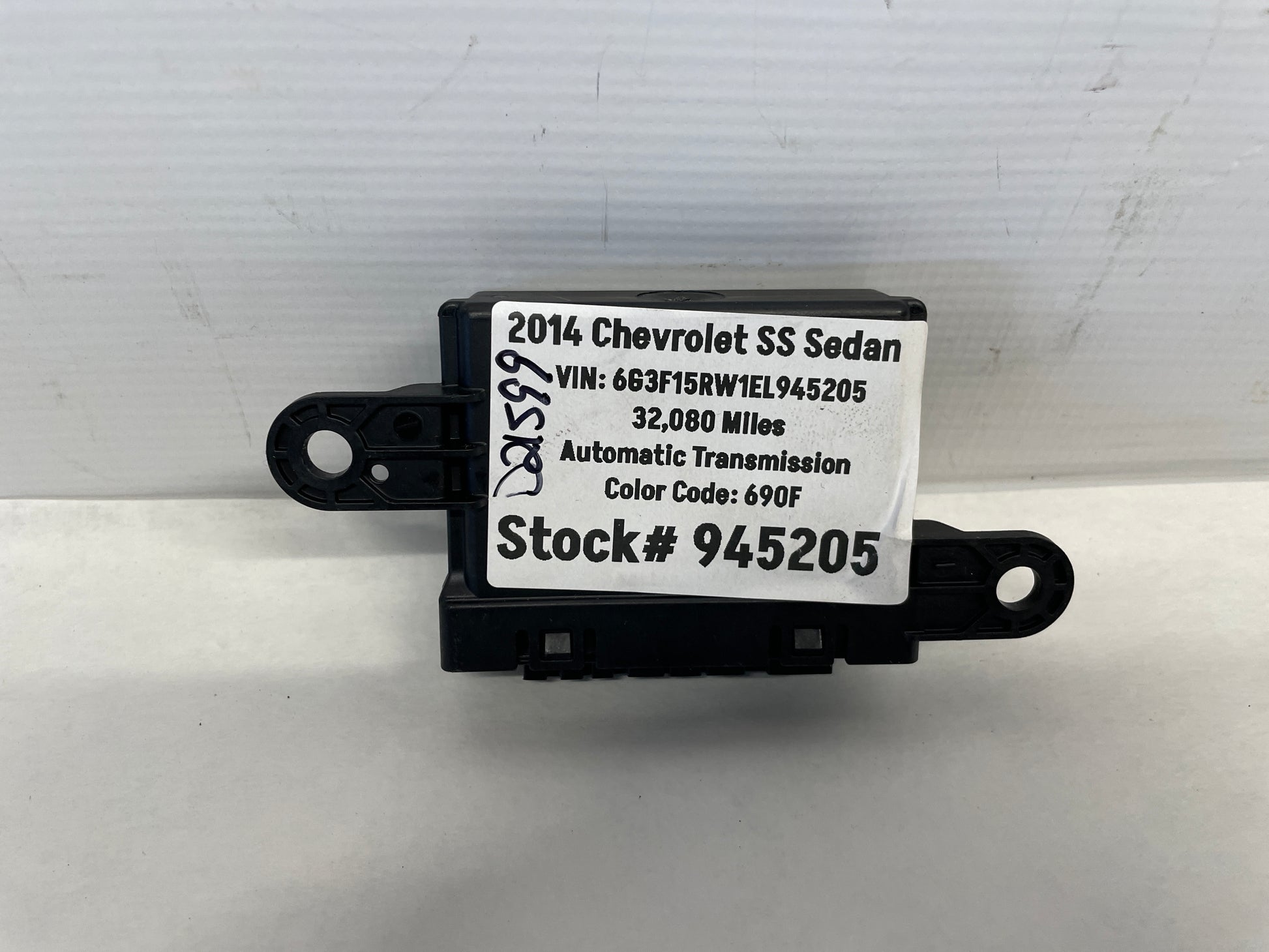 2014 Chevy SS Sedan Parking Aid Assist Control Module OEM - Day's Parts Yard